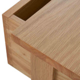 Close up of the Falmouth Oak tabletop