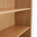 Falmouth Oak close up of fixed shelves