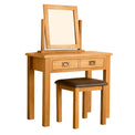 Lanner Oak Dressing Table Set