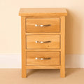Newlyn Oak Bedside Table by Roseland Furniture