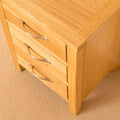 Top corner - Newlyn Oak Bedside Table