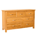 Newlyn Oak 3 over 4 Drawer Chest of Drawers