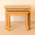 Newlyn Oak Nest Of Tables by Roseland Furniture