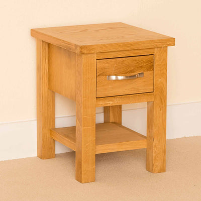 Newlyn Oak Lamp Table