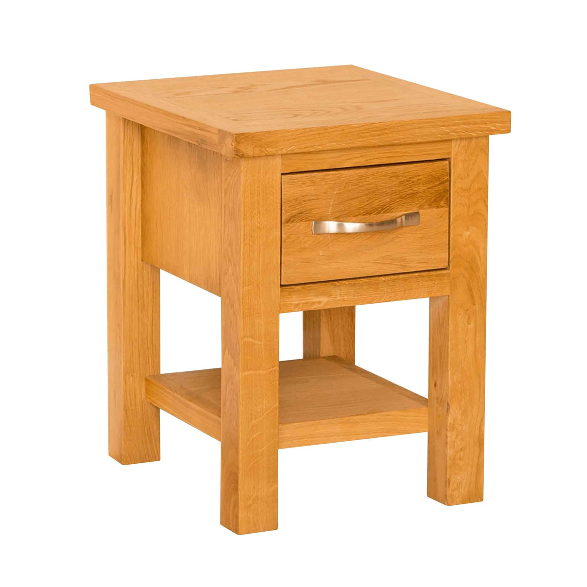 Newlyn Oak Lamp Side Table