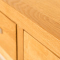 Top edge - Newlyn Oak Console Table