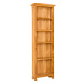 Newlyn Oak Narrow Bookcase 