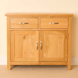 Newlyn Oak Small Sideboard by Roseland Furniture
