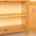 Inside view of Newlyn Oak Small Sideboard