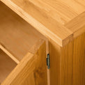 Newlyn Oak Corner Cupboard from Roseland