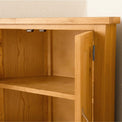 Newlyn Oak Corner Cupboard from Roseland