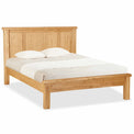 Zelak Oak Panelled  Bed from Roseland furniture