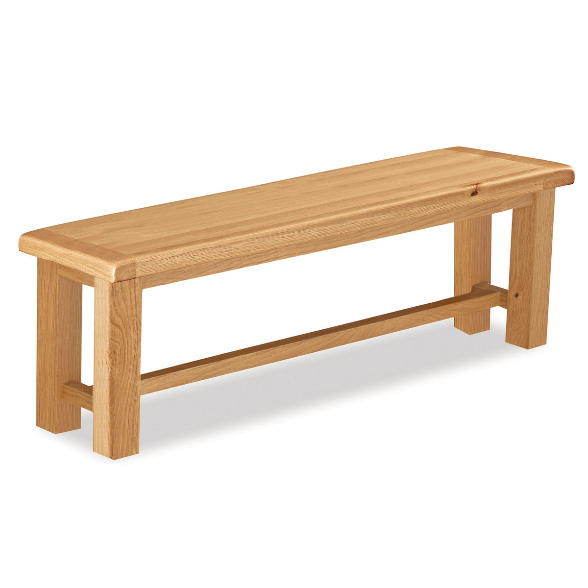 Zelah Oak Large Bench by Roseland Furniture