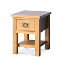 Surrey Oak Lamp Table with Drawer