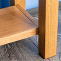 Leg and shelf of Surrey Oak Telephone Table