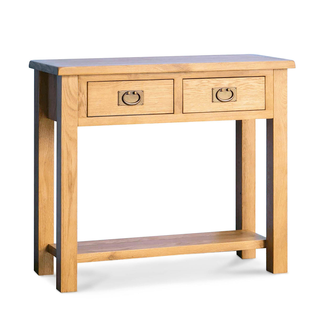 Surrey Oak Console Table by Roseland Furniture