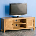 Surrey Oak 120cm TV Stand - Lifestyle 