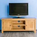 Surrey Oak 120cm TV Stand - Lifestyle 