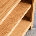 Shelves of Surrey Oak Small Bookcase