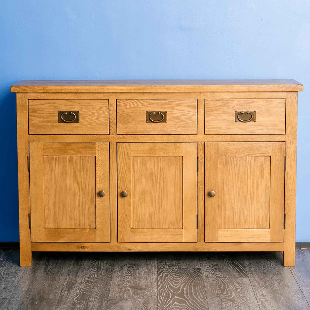 Surrey Oak Large Sideboard - Lifestyle