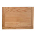top view of the oak top on the  London Oak Tallboy Chest