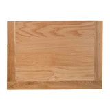 top view of the oak top on the  London Oak Tallboy Chest