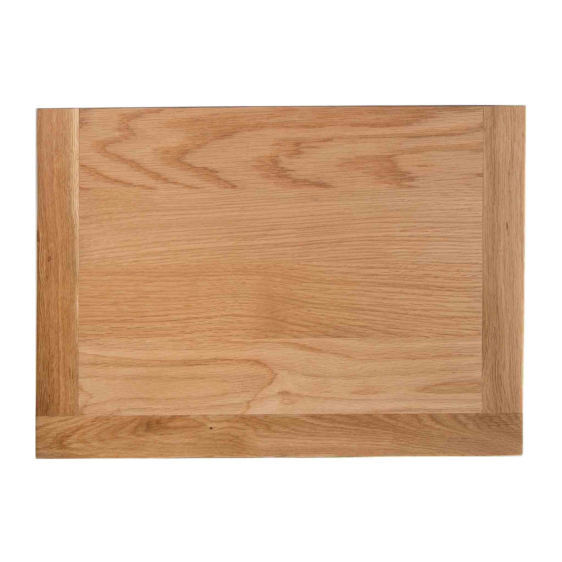 top view of the oak top on the  London Oak Tallboy Chest