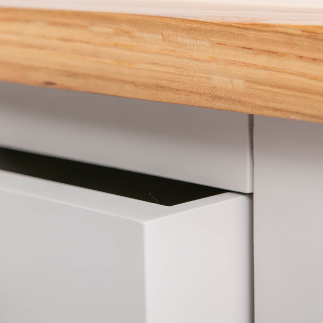 Farrow Grey Side Lamp Table from Roseland Furniture