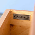 Inside of drawer - Surrey Oak Mini Sideboard