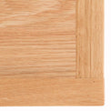 London Oak Coffee Table with Baskets by Roseland Furniture - Corner of oak top of coffee table