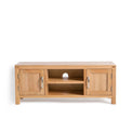 The Abbey Light Oak 120cm TV Stand by Roseland Furniture