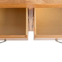  Abbey Light Oak Small Sideboard Cabinet  - Looking down into drawers