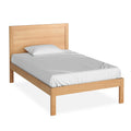 The Abbey Light Oak 4' Bed by Roseland Furniture