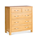 Abbey Light Oak Chest of Drawers by Roseland Furniture