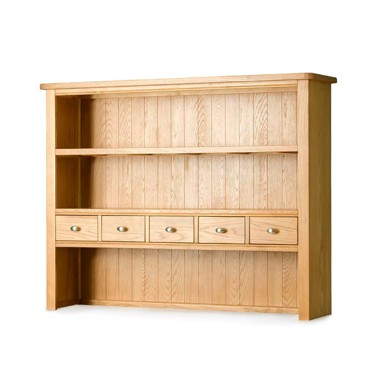 Hampshire Oak Dresser Hutch by Roseland Furniture