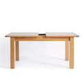 Hampshire Oak Small Extending Dining Table - Opening Sequence