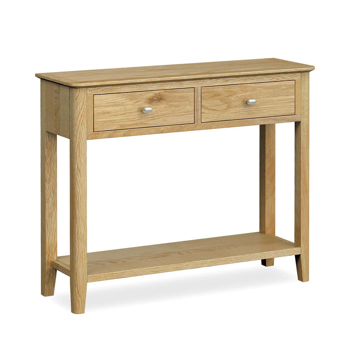 Alba Oak Console Table by Roseland Furniture