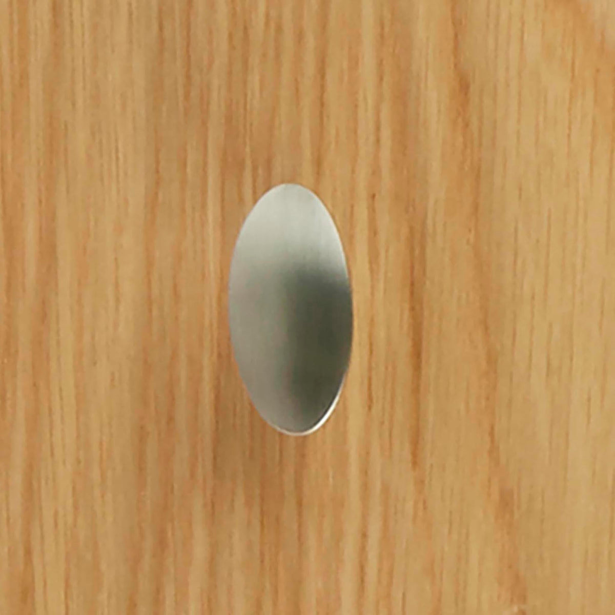 Alba Oak Large 120cm TV Stand - Close up of door handle