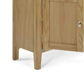 Alba Oak Mini Sideboard - Close up of feet