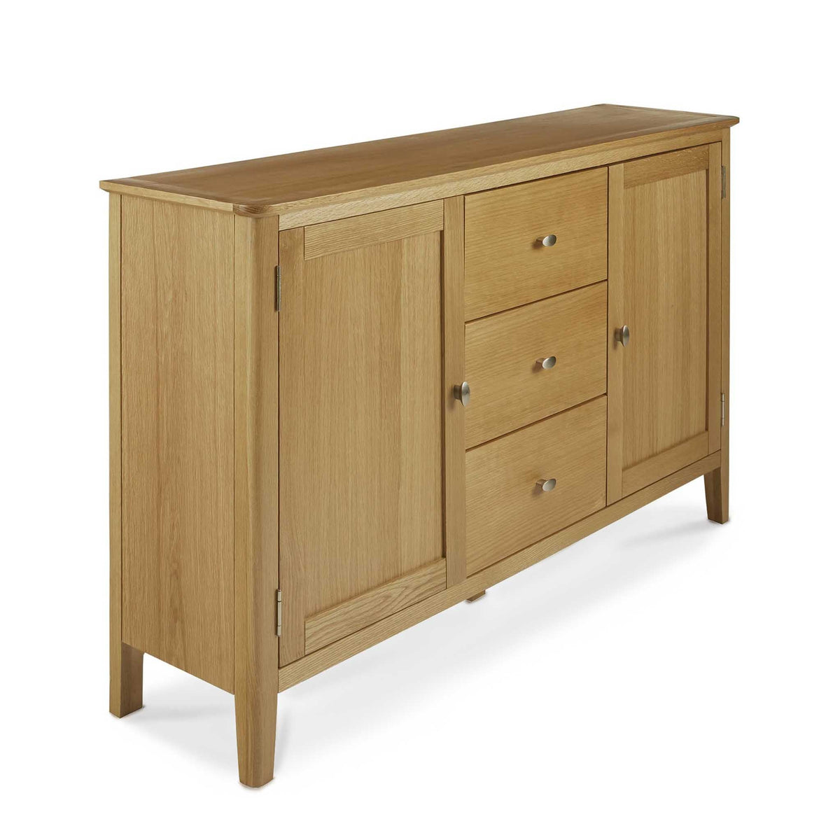 Alba Oak Large Sideboard Unit by Roseland Furniture