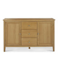 Alba Oak Large Sideboard - Front view
