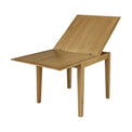 Alba Oak Flip Top Dining Table flip view