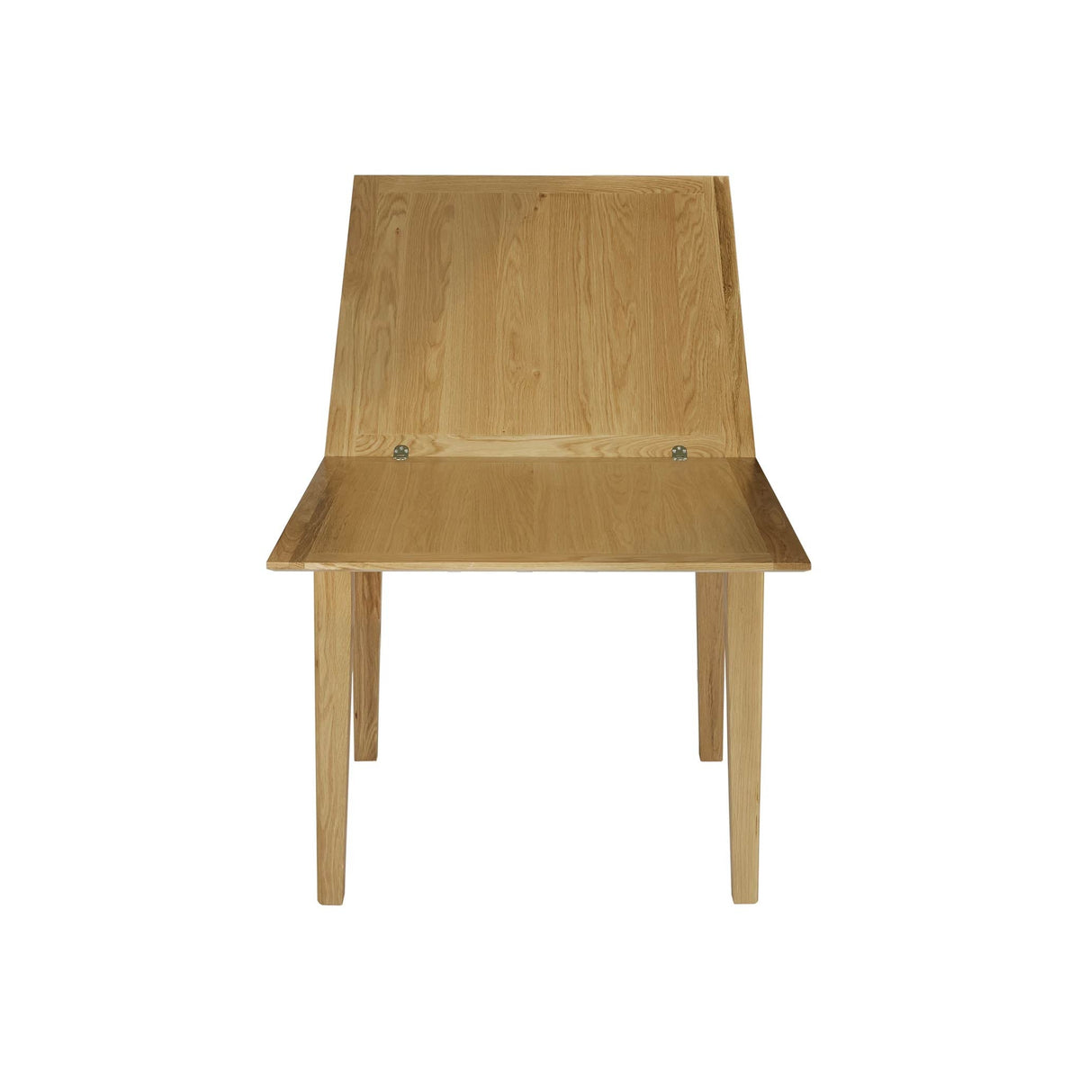 Alba Oak Flip Top Dining Table front flip view