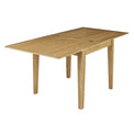 Alba Oak Flip Top Dining Table open fully