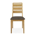 Alba Oak Ladder Back Dining Chair - Front view