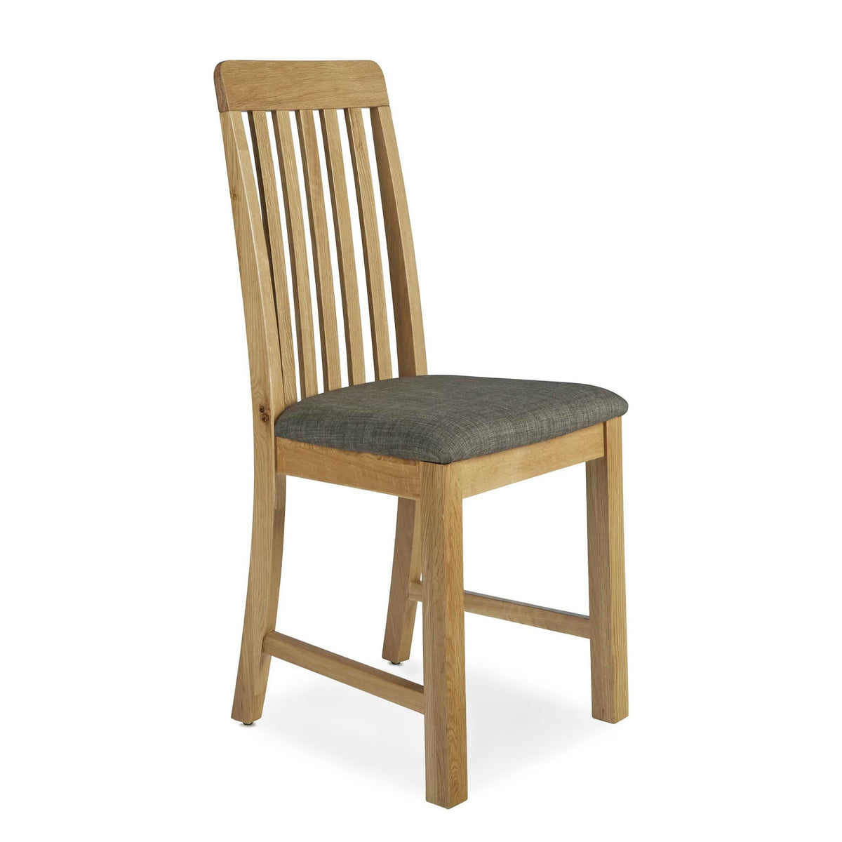 Alba Oak Slatted Dining Chair by Roseland Furniture