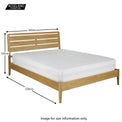 Alba Oak Bed Frame