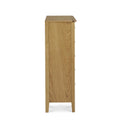 Alba Oak 2 Over 3 Chest of Drawers - Side on view