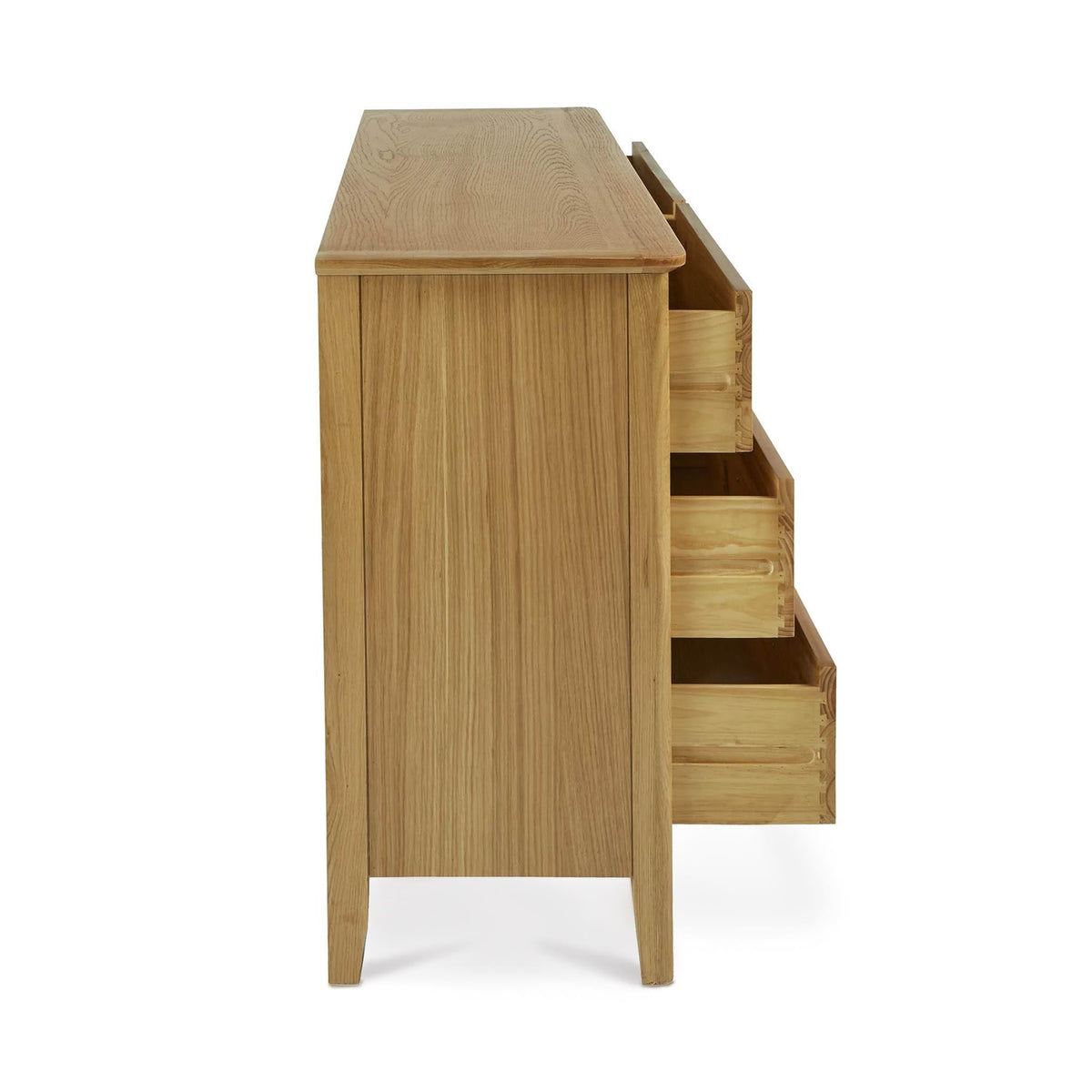 Alba Oak 6 Drawer Chest