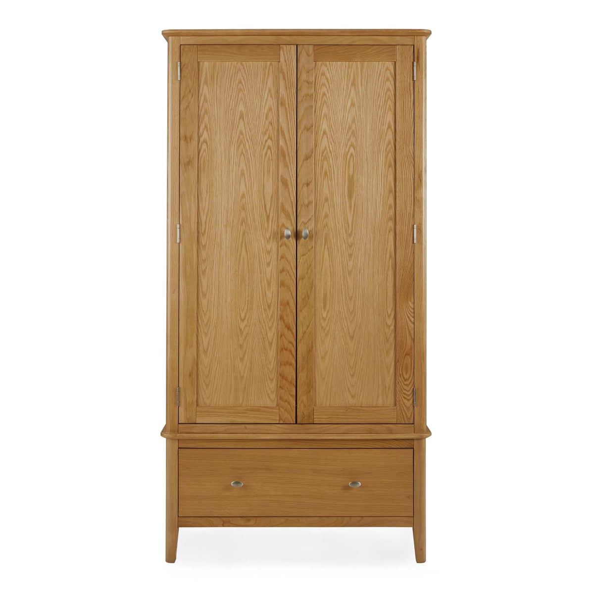 Alba Oak Bedroom Furniture - Front view